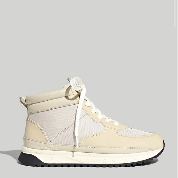 Madewell-The Sneaker Boot in Washed Nubuck Color Harvest Moon Multi-Size 8 - Picture 3 of 17